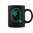 Blue Neon Bape Coffee Mug