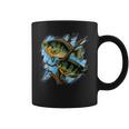 Bluegill Illustration Fishing Coffee Mug