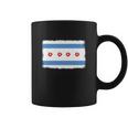 Bullet Hole Chicago Flag T-Shirts Coffee Mug