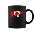 Canada Flag - Rhinoceros - Womens T-Shirt By American Apparel Coffee Mug