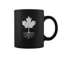 Canadian Roots Maple Leaf Canada Flag Design For Canadiens Coffee Mug