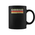 Carrillo Surname Funny Retro Vintage 80S Birthday Reunion Coffee Mug