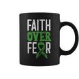 Cerebral Palsy Awareness Month Faith Over Fear Brain Damage Coffee Mug