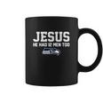 Check Out This Awesome Jesus He Had 12 Men Too Seattle Seahawks Canvas Usa - Copy 2 Coffee Mug