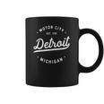 Classic Retro Detroit Michigan Motor City Established 1701 Coffee Mug