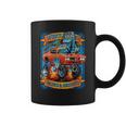 Classic Sixties Muscle Car Funny Dragster Hot Rod Cartoon V2 Coffee Mug