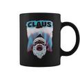 Claus | Funny Jaws Spoof Santa Christmas Joke Holiday Coffee Mug