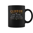 Clinton Legend Name Clinton - Teeforclinton Coffee Mug