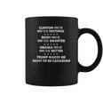 Clinton Made Me Want To Be Faithful Coffee Mug