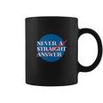 Clique Clothing Nasa Never A Straight Answer Coffee Mug