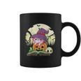 Cute Axolotl Halloween Costume Pumpkin Pastel Goth Graphic Design Printed Casual Daily Basic Coffee Mug