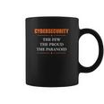 Cybersecurity The Few The Proud The Paranoid Coffee Mug