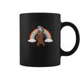 Dabbing Grizzly Bear Platypus Raccoon Rainbow Funny Coffee Mug