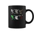 Dabbing Skeleton And Monsters Halloween Dracula Coffee Mug