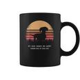 Dachshund Twilight Vintage Pine Tree Coffee Mug