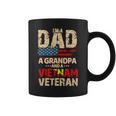 Dad Grandpa Husband Us Flag Vietnam Veteran Father Day Coffee Mug