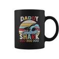 Daddy Shark Family Time Dad Birthday Gifts Coffee Mug