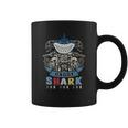 Daddy Shark Skull Biker Best Christmas Gifts For Dad Coffee Mug