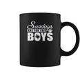 Dallas Football Fans Sundays Are For The Boys Coffee Mug