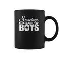 Dallas Football Fans Sundays Are For The Boys Football Gifts Coffee Mug