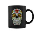 Day Of The Dead Sugar Skull Funny Cinco De Mayo Men Women Men Women T-Shirt Graphic Print Casual Unisex Tee Coffee Mug