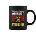 Deadliest In America Is The Media Toxic Fake News Coffee Mug