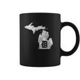 Detroit Michigan Motor City Midwest D Mitten Coffee Mug