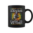 I Didnt Go To Harvard I Went To Vietnam Coffee Mug