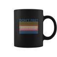 Don’T Fret Bass Guitar Vintage Coffee Mug