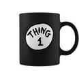 Dr Seuss Thing 1 Emblem Red Coffee Mug