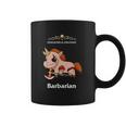 Dungeons And Unicorns Rpg D20 Barbarian Rage Tabletop Gamers Coffee Mug