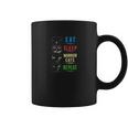 Eat Sleep Warrior Cats Repeat Coffee Mug