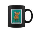 El Chihuahua Mexican Bingo Card Coffee Mug