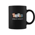 Embrace Diversity Funny Bear Kindness Animal Coffee Mug