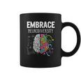 Embrace Neurodiversity Brain Coffee Mug