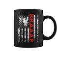 Father S Day Black Braaap Vintage Usa American Flag Coffee Mug