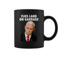 Flies Land On Garbage Mike Pence Debate Fly Coffee Mug