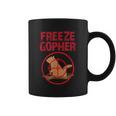 Freeze Gopher Hunting Funny Gopher Hunter Graphic Design Printed Casual Daily Basic Coffee Mug