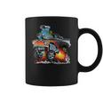 Funny Classic Hot Rod Fifties Drag Racing Muscle Car Cartoon Coffee Mug