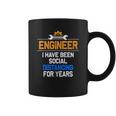 Funny Engineer I Have Been Social Distancing For Years Coffee Mug