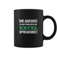 Funny Excel Spreadsheet Coffee Mug