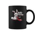 Funny Horror Rabbit Halloween Gift Evil Bad Bunny Coffee Mug