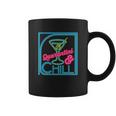 Funny Social Distancing And Chill Coffee Mug