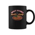 Funny Spicy Ramen Noodle Champ Love Spicy Noodles Coffee Mug