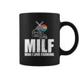 Funny Vintage Milf Man I Love Farming Coffee Mug