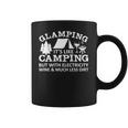 Glamping Like Camping With Electricity Wine Much Less Dirt Coffee Mug