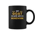 My Goat Ate My Homework Funny Animal Farm Coffee Mug