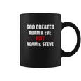 God Created Adam And Eve Not Adam Steve ChristianShirt Coffee Mug