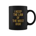 Gold Law Of Yah Yahweh Yeshua Torah Hebrew Roots Coffee Mug