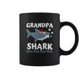 Grandpa Shark Christmas Mommy Shark Daddy Shark Baby Coffee Mug